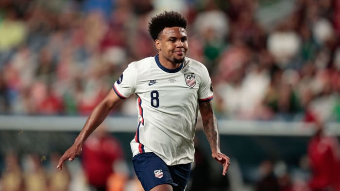 Weston McKennie returns for the USMNT